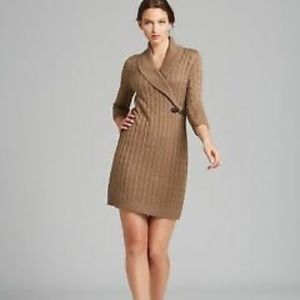 !SALE!  Warm Brown Calvin Klein Sweater Dress